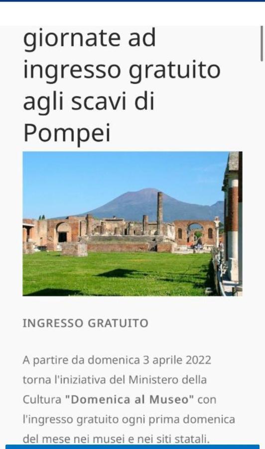 Giga'S House Pompei Villa Eksteriør bilde